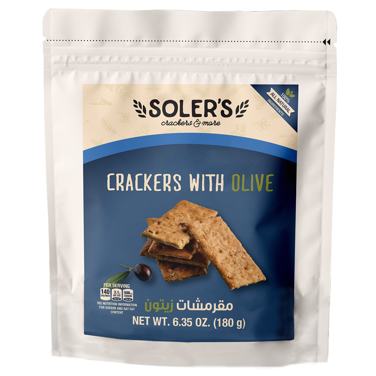 Crackers with Olive